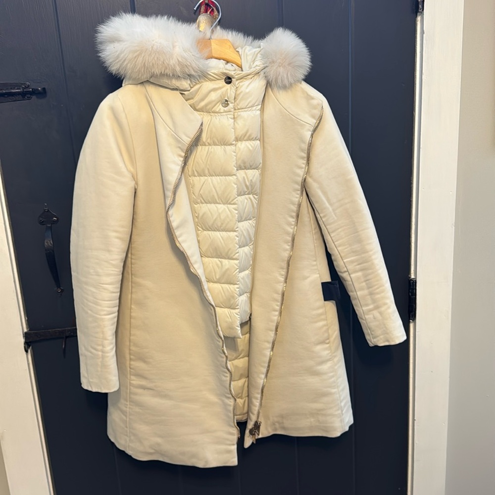 Herno Subzero Down Parka size 44 / 8 / Medium ivory